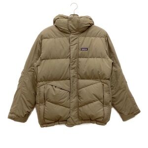 VTG 2007 PATAGONIA Mens Rubicon Down Hooded Puffer Jacket Coat Khaki Size XL